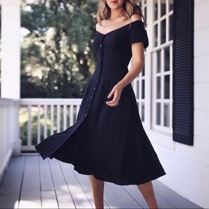 NWOT Reformation Mariposa midi dress. SZ 8/10